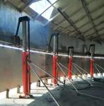 Simple Chain Type Hydraulic Jacks for Tank Construction in Stock