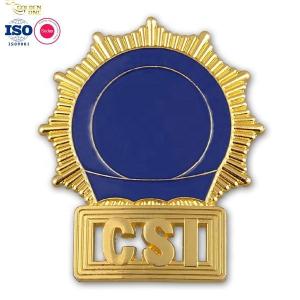 Wholesale Star Personalized Pin Badges , Custom Enamel Badges Printing Metal Lapel Pin Zinc Alloy from china suppliers