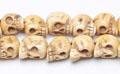 Costume Beading Jewelry Supplies Cattle Carved Bone Beads Skull