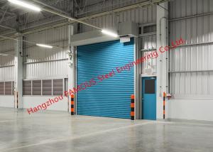 China Insulated Factory Rolling Gate Industrial Garage Doors Lifting For Warehouse Internal And External Use on sale