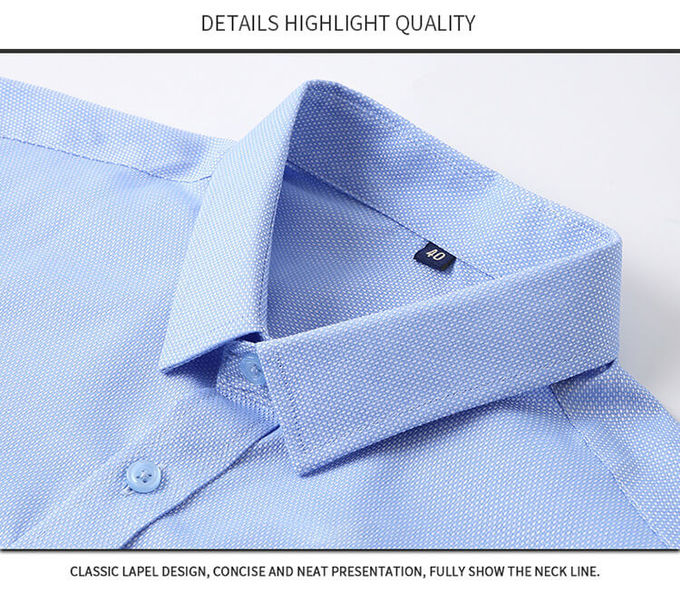Colorful Company Custom Business Shirts 100% Cotton Material M-5XL Size