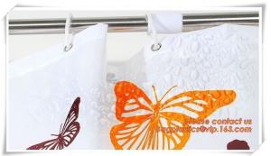 Wholesale EU and USA best choose and fashionable priting YOUR LOGO shower curtain, bath curtain with lowest PRICE, Bathroom Custom from china suppliers