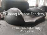 Hydro Pneumatic Marine Rubber Fenders Sling Type 2.5mX5.5m