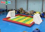 Inflatable Party Games 10x7m Red Pvc Inflatable Sports Games Carnival Blow Up