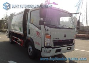 Wholesale 8000L 8M3 HOWO 4 X 2 Garbage Compactor Truck Q235 Carbon Steel Tank from china suppliers
