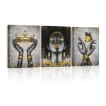 Original Modern Artwork Hand Painted Oil Painting Three Pieces Canvas Wall Art