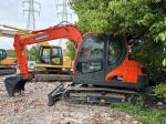 Hot Sale 90% New Korea 7Ton Used DOOSAN DX75 Excavator 42.5KW Engine Included