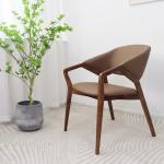 Modern Dining Room Furniture W58*D61*H80CM Nordic Chair Solid Wooden Chairs For