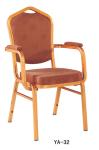 Hot sale aluminium upholstered hotel banquet chair (YA-28)