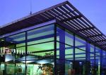 1.14PVB 5mm Tempered Safety Glass Panels , Laminated Toughened Glass For