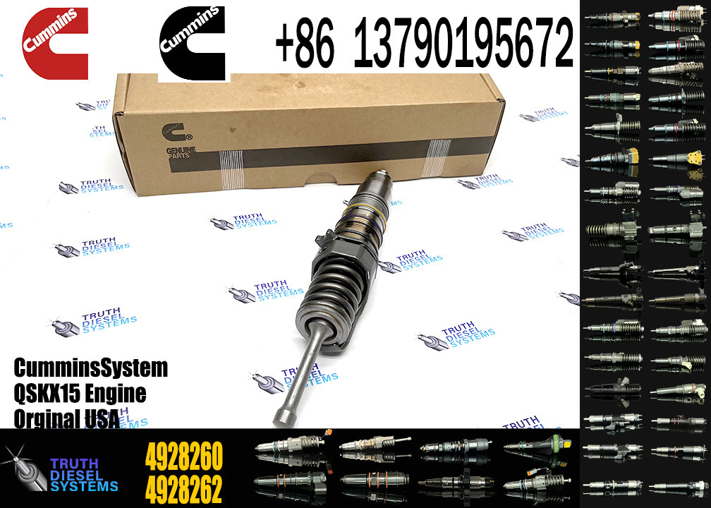 High Quality Fuel Diesel Injector 4928260 4928260NX 4928260PX 4928260RX For Cum-mins Engine QSX15 ISX15