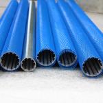 50 Micron Slot Size Wedge Wire Wound Screen Tube Stainless Steel Filter Element