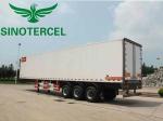 Frozen Food Refrigerated Semi Trailer 39000kg Semi Freezer Trailer For