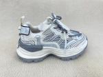 Women white fashion sneakers with mesh upper authentic leather and lacing