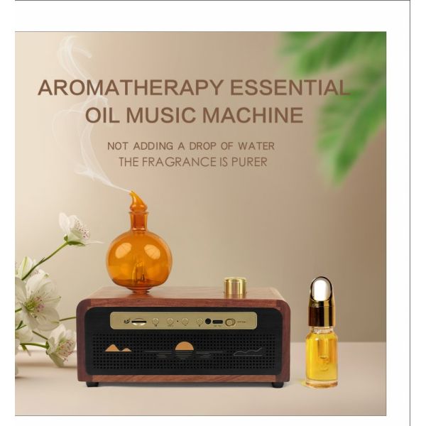 Multi-functional atmosphere regulation home scent diffuser front view