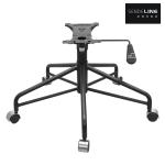 Lightweight Iron Office Chair Base Replacement with 2.15kg Weight 640mm Diameter