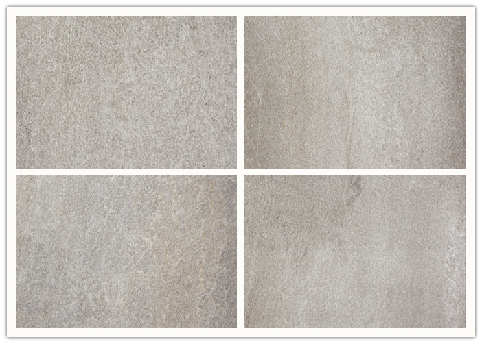 Light Grey Ceramic Kitchen Floor Tile 300x600 Mm Size 10 Mm Thickness