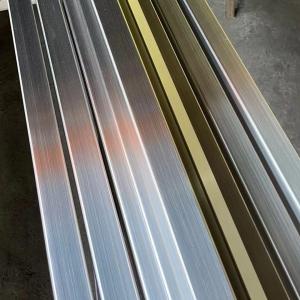 Wholesale Stainless Steel Rectangular Pipe Grade 304 Hairline 75*20*1.2*6000mm 1.4301 Welded Square Tube from china suppliers