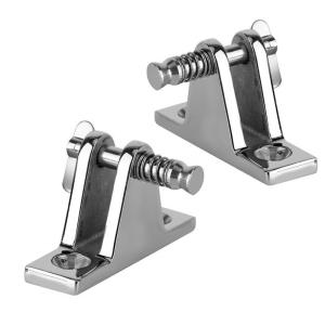 Wholesale 316 Stainless Steel Bimini Top Deck Hinge Marine Hardware for Boat Accessory Cover from china suppliers