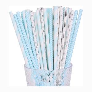 Wholesale Colorful Paper Drinking Straws Food Grade Eco Friendly For Coffee Juice from china suppliers