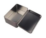 Food Grade Decorative airtight Cookie Storage Tin With Hinged Lid
