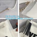 Zip lockkk candy bags, water proof cosmetic vinyl PVC/EVA slider zipper plastic