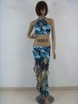 Polyester Belly Dance Wear / 2 Pcs Distinctive Belly Dance Costume Set
