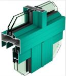 Powder Coated Aluminium Alloy Windows Extruded Aluminum Door Profile