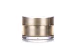 Cosmetic Packaging Plastic Cream Jars Round Shape Custom Printing Logo / Brand