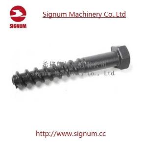 Wholesale Black Dioxide Hexagon Head Railway Screw Spike for Railroad Maintenance from china suppliers