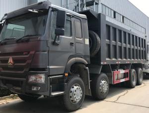 Wholesale ZZ3317N3867W 12 Wheeler Heavy Duty Dump Truck With 371HP Engine And ZF Steering from china suppliers