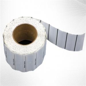 Wholesale White Woven Clothing Sew EAS Hard Tag , 58KHz AM Label Roll from china suppliers