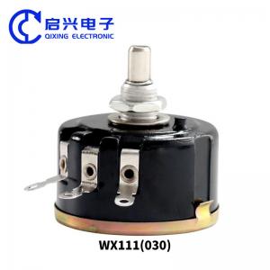 China WX111 WX030 Single Turn Wire Wound Potentiometer 3W Adjustable Resistor on sale