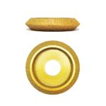 V Shape 15mm Diamond Grinding Wheel 75mm Manual Grinder Wheel