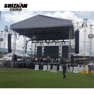 Wholesale 300*300mm 2m Length Aluminium Lighting Truss With Height Adjustable Wooden Stage from china suppliers