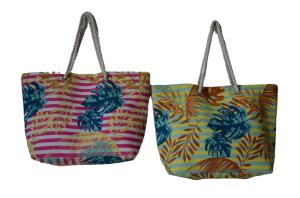 Wholesale ECO Friendly Fashion Summer Tote Handbag Bohemian Handmade Bali Bags Straw Beach Bag Cotton Canvas Shopping Bags from china suppliers