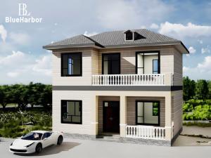 Wholesale Modern Light Gauge Steel Prefabricated Residential Houses For Residence from china suppliers