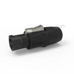 CQC、CE、UL Waterproof Powercon Plug Black Connector 250v 20A