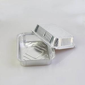 Wholesale 10pack Aluminum Foil Food Containers Rectangle Aluminium Disposable Containers from china suppliers
