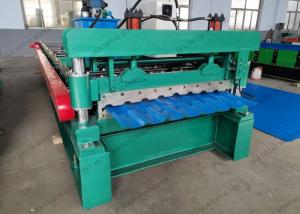 Wholesale Cr12 Trapezoidal Roll Forming Machine 6500kg Metal Roofing Manufacturing Equipment from china suppliers