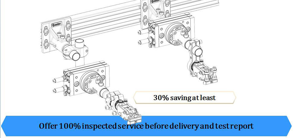 5 Million Cycles Sheet Metal Gripper For Metal Sheet Stamping