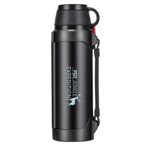 Wholesale 1200ML 1.2 Litre Vacuum 316 Stainless Steel Insulated Flask Bottle Hot And Cold Travel Metal Sports Bottle Easy To Carry For Outdoors Activities from china suppliers