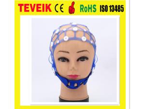 Wholesale Medical Separating Neurofeedback Silicone EEG Electrode Cap, 20 Leads Cup Electrode EEG Hat from china suppliers