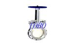 TOBO Durable High Temperature ANSI 150LB Stainless Steel 316 Wafer Knife Gate