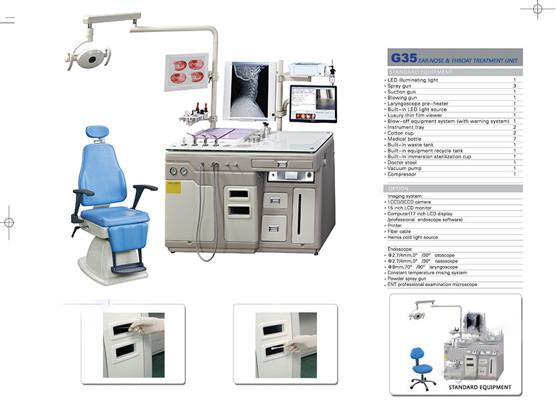CE Approved Ent units Treatment workstation Unit Price with Ent Patient Chair