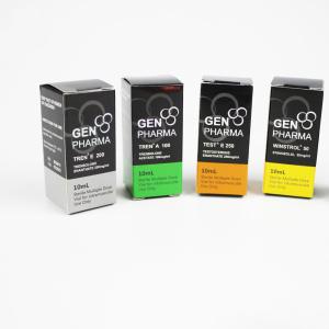 Wholesale Glossy 3cm Width 300gsm 10ml Vial Boxes For Medical Packaging from china suppliers