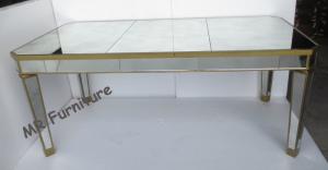 Wholesale Antique Mirrored Dining Table 8 - 10 Person Size 210 * 100 * H75cm from china suppliers