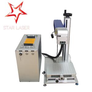 Metal / Steel Spoon IMEI Industrial Laser Marking Machine For Micro Memory Card
