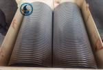 Stainless 304 25mm Dia Cylindrical Wedge Wire Screens Solid Liquid Separation