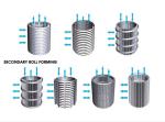 25 Micron Cylinder Slotted Sieve Stainless Steel Screen Pipe Johnson Tube Wedge